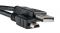 Кабель PowerPlant (KD00AS1219) USB2.0(AM)-MiniUSB(AM), 0.5м, Black