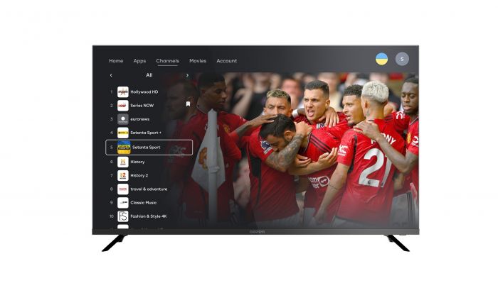 Телевiзор Gazer TV55-UN1