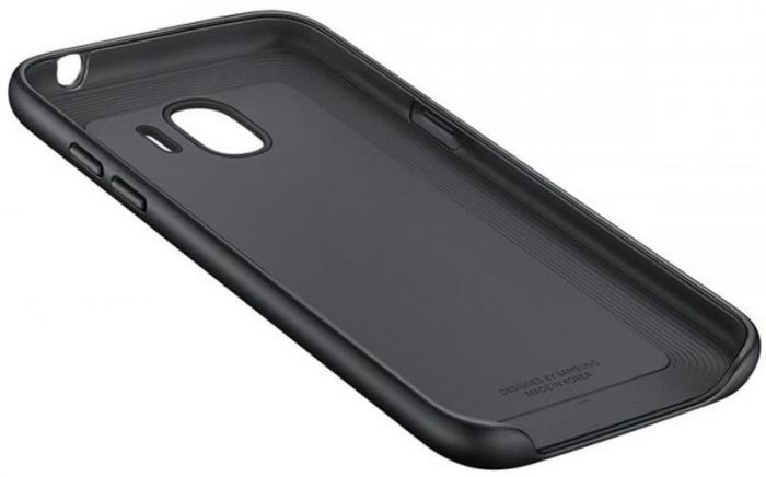 Чохол-накладка Samsung Dual Layer Cover для Samsung Galaxy J2 (2018) SM-J250 Black (EF-PJ250CBEGRU)