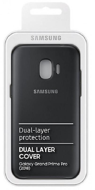 Чохол-накладка Samsung Dual Layer Cover для Samsung Galaxy J2 (2018) SM-J250 Black (EF-PJ250CBEGRU)