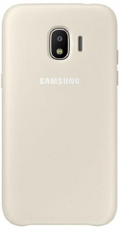Чохол-накладка Samsung Dual Layer Cover для Samsung Galaxy J2 (2018) SM-J250 Gold (EF-PJ250CFEGRU)