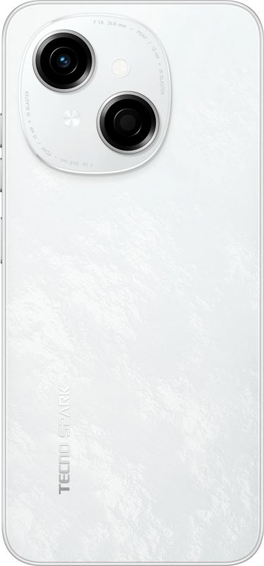 Смартфон Tecno Spark Go 1 (KL4) 3/64GB Glittery White (4894947036446)
