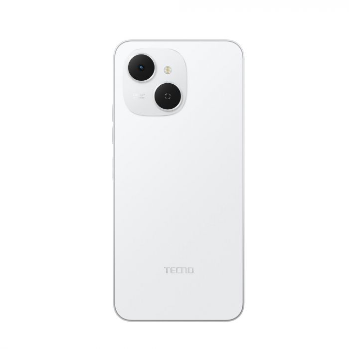 Смартфон Tecno Spark 40C (KM4k) 4/128GB Veil White (4894947093036)