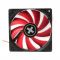 Вентилятор Xilence XPF120.R (XF039), 120х120х25мм, 3-pin+4-pin, Black/Red