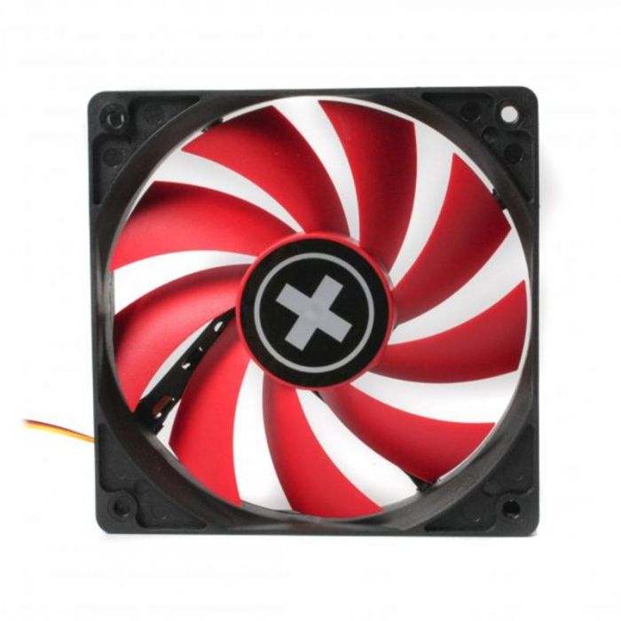 Вентилятор Xilence XPF120.R (XF039), 120х120х25мм, 3-pin+4-pin, Black/Red