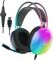 Гарнiтура Aula S505 RGB Transparent Gaming Headset Black (6948391235479)