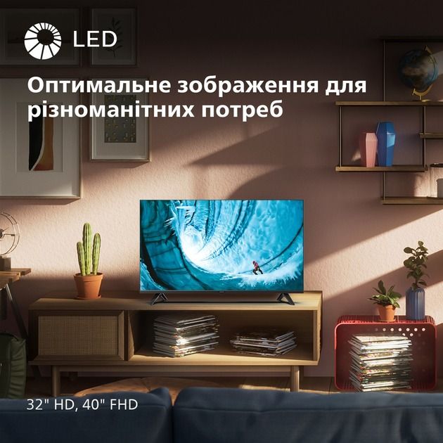 Телевізор Philips 32PHS6009/12