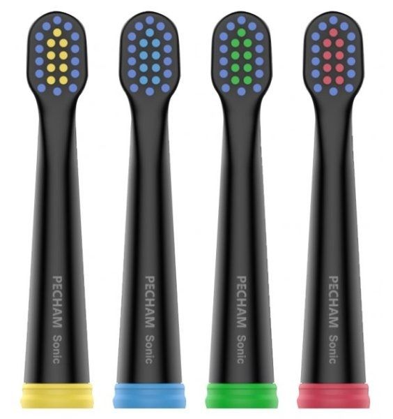 Насадки для зубної щітки Pecham Travel Black (0390199080113)