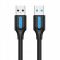 Кабель Vention USB - USB V 3.0 (M/M), 0.5 м , Black (CONBD)
