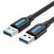 Кабель Vention USB - USB V 3.0 (M/M), 0.5 м, Black (CONBD)