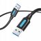 Кабель Vention USB - USB V 3.0 (M/M), 0.5 м, Black (CONBD)