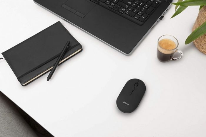 Миша бездротова Trust Puck Rechargeable Black (24059)