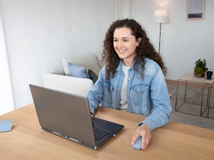 Миша бездротова Trust Puck Rechargeable Blue (24126)