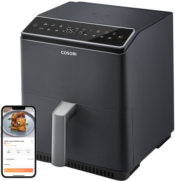 Мультипіч Cosori Dual blaze CAF-P681S-KEUR (KAAPAFCSSEU0175Y)