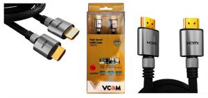 Кабель VCOM (CG571-1.8), HDMI-HDMI, v1.4, 1.8м, чорний