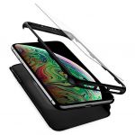 Чохол-накладка Spigen Thin Fit 360 для Apple iPhone XS Max Black (065CS24846) + скло