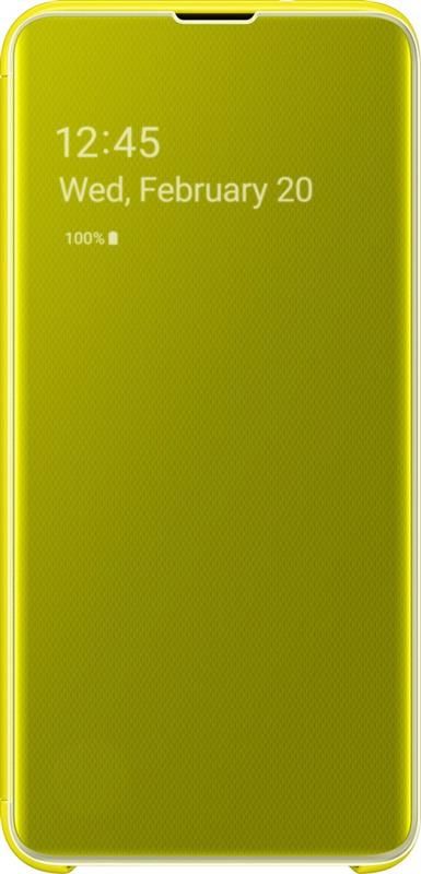 Чохол-книжка Samsung Clear View Cover для Samsung Galaxy S10e SM-G970 Yellow (EF-ZG970CYEGRU)