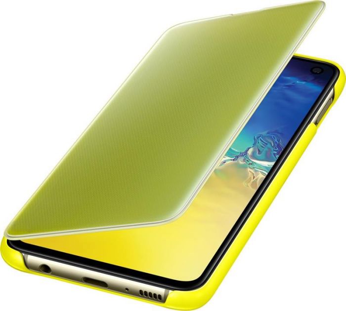 Чохол-книжка Samsung Clear View Cover для Samsung Galaxy S10e SM-G970 Yellow (EF-ZG970CYEGRU)