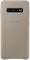 Чохол-накладка Samsung Leather Cover для Samsung Galaxy S10+ SM-G975 Gray (EF-VG975LJEGRU)
