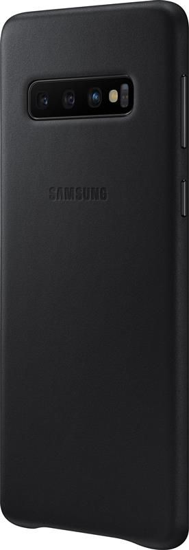 Чохол-накладка Samsung Leather Cover для Samsung Galaxy S10 SM-G973 Black (EF-VG973LBEGRU)
