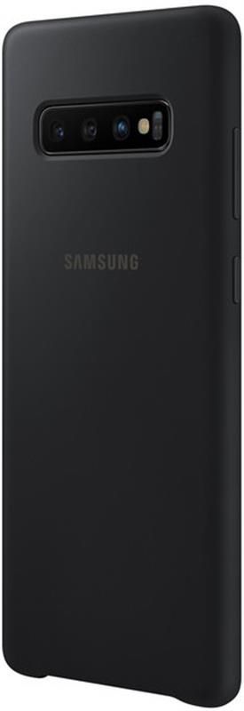 Чохол-накладка Samsung Silicone Cover для Samsung Galaxy S10+ SM-G975 Black (EF-PG975TBEGRU)