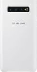 Чохол-накладка Samsung Silicone Cover для Samsung Galaxy S10 SM-G973 White (EF-PG973TWEGRU)