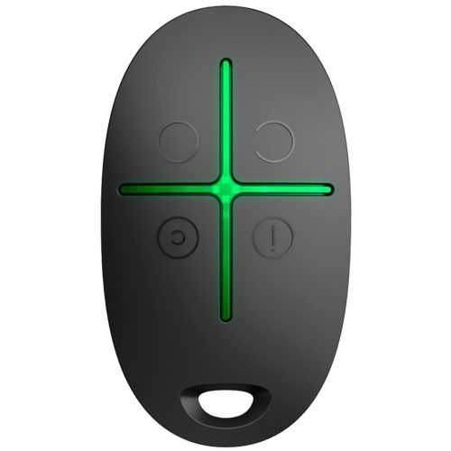 Брелок з тривожною кнопкою Ajax SpaceControl (black) 6108.04.BL1