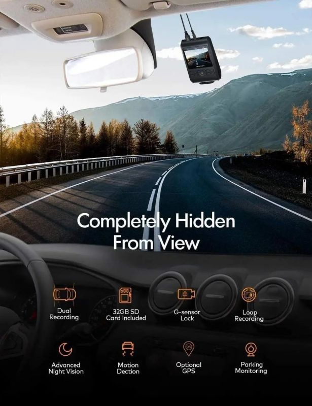 Відеореєстратор APEMAN C550 (613464474371)