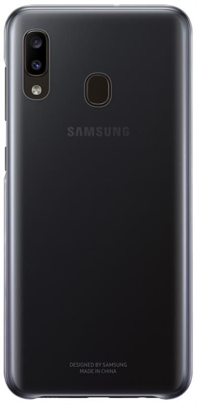Чохол-накладка Samsung Gradation Cover для Samsung Galaxy A20 SM-A205 Black (EF-AA205CBEGRU)