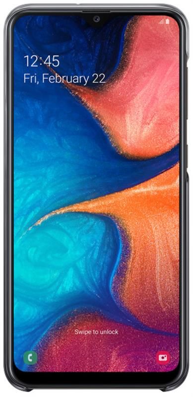 Чохол-накладка Samsung Gradation Cover для Samsung Galaxy A20 SM-A205 Black (EF-AA205CBEGRU)