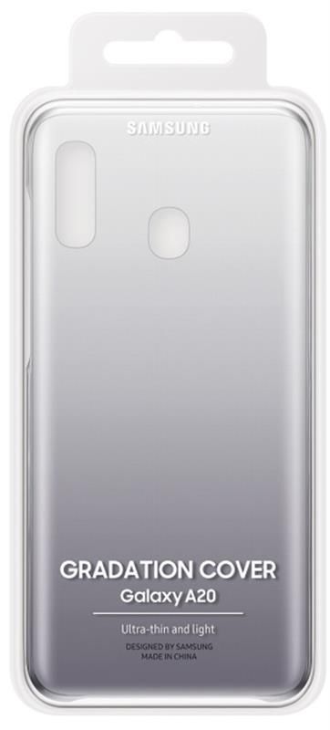 Чохол-накладка Samsung Gradation Cover для Samsung Galaxy A20 SM-A205 / A30 SM-A305 Black (EF-AA205CBEGRU / EF-AA305CBEGRU)