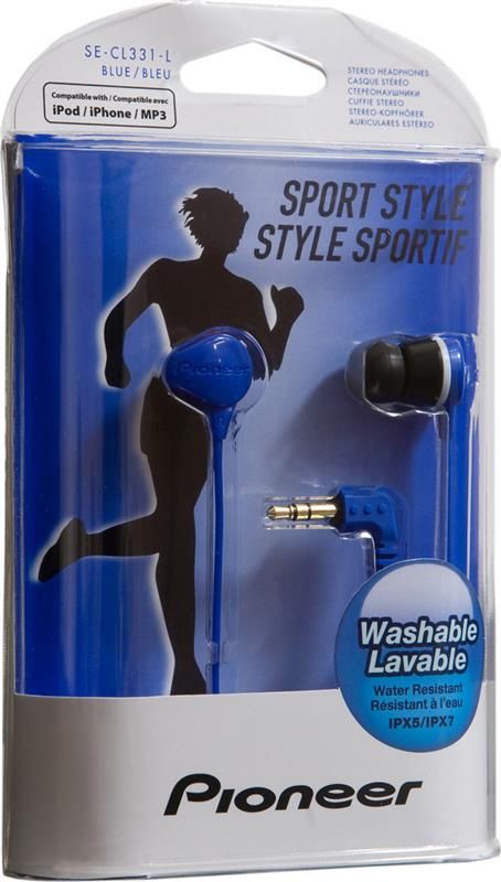 Навушники Pioneer SE-CL331 Blue (SE-CL331-L)