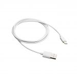 Кабель Canyon USB - USB Type-C 1м, White (CNE-USBC1W)
