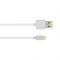 Кабель Canyon USB - Lightning (M/M) 1 м, White (CNS-MFICAB01W)