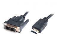 Кабель REAL-EL HDMI - DVI (M/M), 1.8 м, Black (EL123500013)