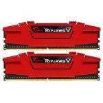 Модуль пам`ятi DDR4 2x4GB/2400 G.Skill Ripjaws V Red (F4-2400C17D-8GVR)