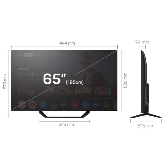 Телевізор Tesla 65E655BUS