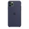 Чохол-накладка Apple Silicone Case для Apple iPhone 11 Pro Max Midnight Blue (MWYW2)