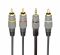 Аудіо-кабель Cablexpert 3.5 мм - 3хRCA (M/M), 1.5 м, Black (CCAP-4P3R-1.5M)