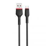 Кабель XO NB-P171 USB - microUSB, (M/M), 2.4A 1 м Black (6920680873661)