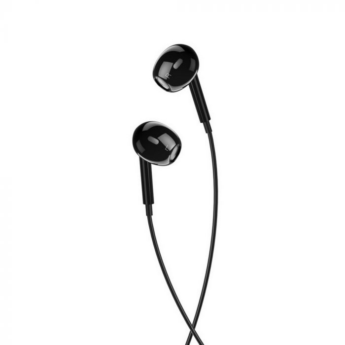 Гарнітура XO EP43 In-ear Earphone Black (6920680879168)