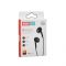 Гарнітура XO EP43 In-ear Earphone Black (6920680879168)