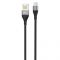 Кабель XO NB188 USB - micro-USB, (M/M), 2.4A 1 м Gray (6920680879717)