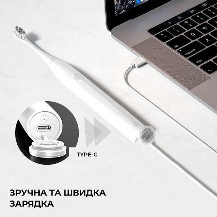 Розумна зубна електрощітка Oclean Endurance Electric Toothbrush White (6970810552393)