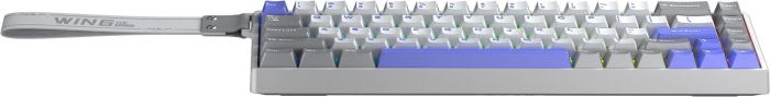 Клавіатура Aula WIN68 HE Max Magnetic Switch Grey/White/Purple (6978080504081)