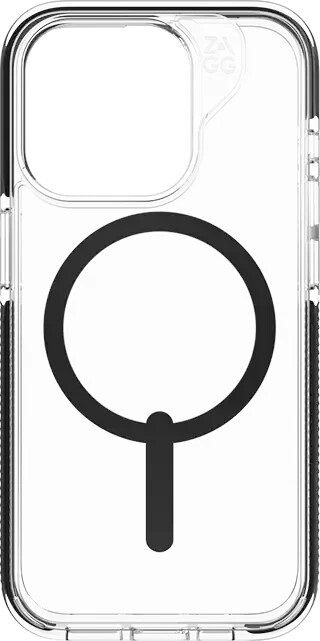 Чохол-накладка Zagg Gear4 Piccadilly Snap with Magsafe для Apple iPhone 15 Pro Black (702312338)