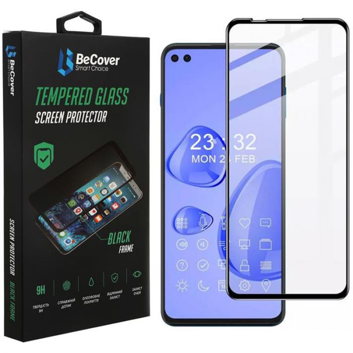 Захисне скло BeCover для Motorola Moto G100 Black (706895)