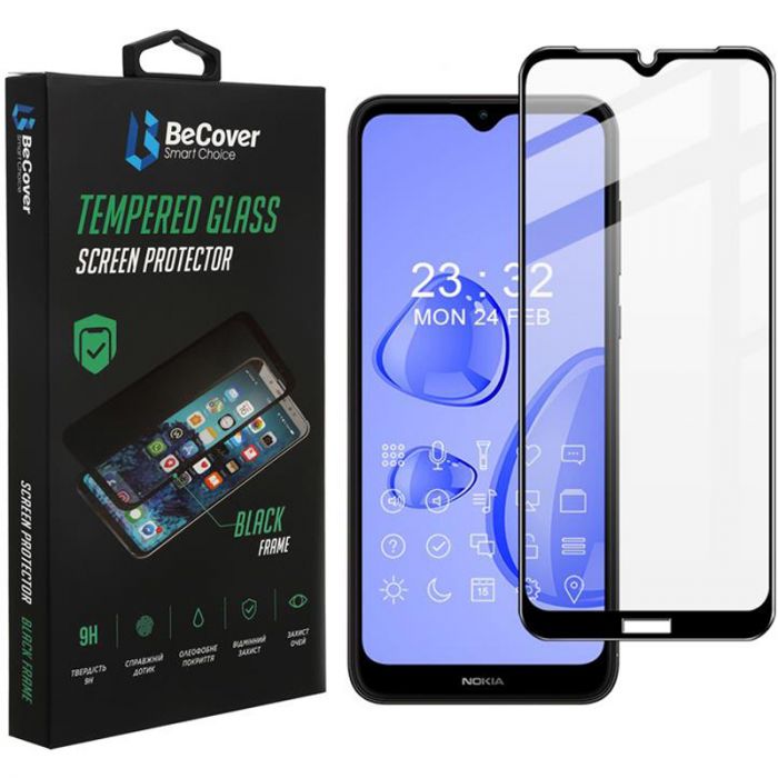 Захисне скло BeCover для Nokia C30 Black (706903)