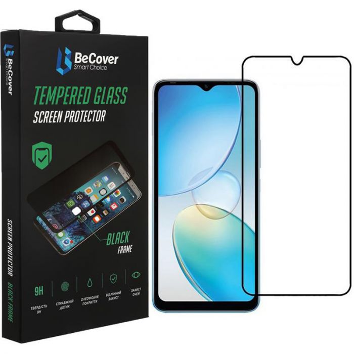 Захисне скло BeCover для Infinix Note 12 (X663D) Black (708142)