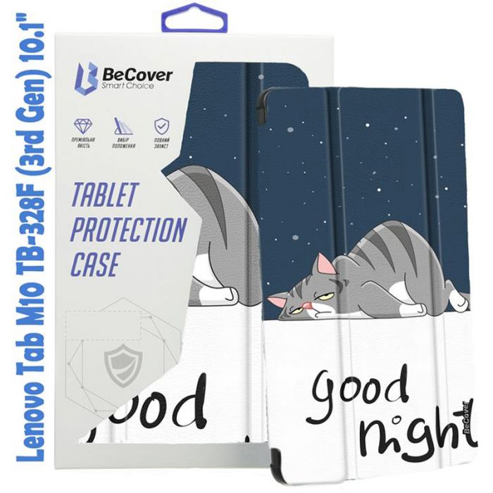 Чохол-книжка BeCover Smart для Lenovo Tab M10 TB-328F (3rd Gen) 10.1" Good Night (708289)